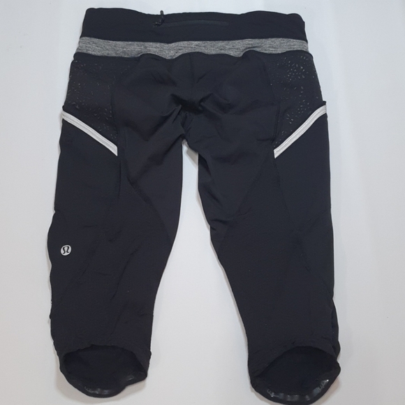 Lululemon Run a Marathon Black Crop Leggings - Picture 6 of 10